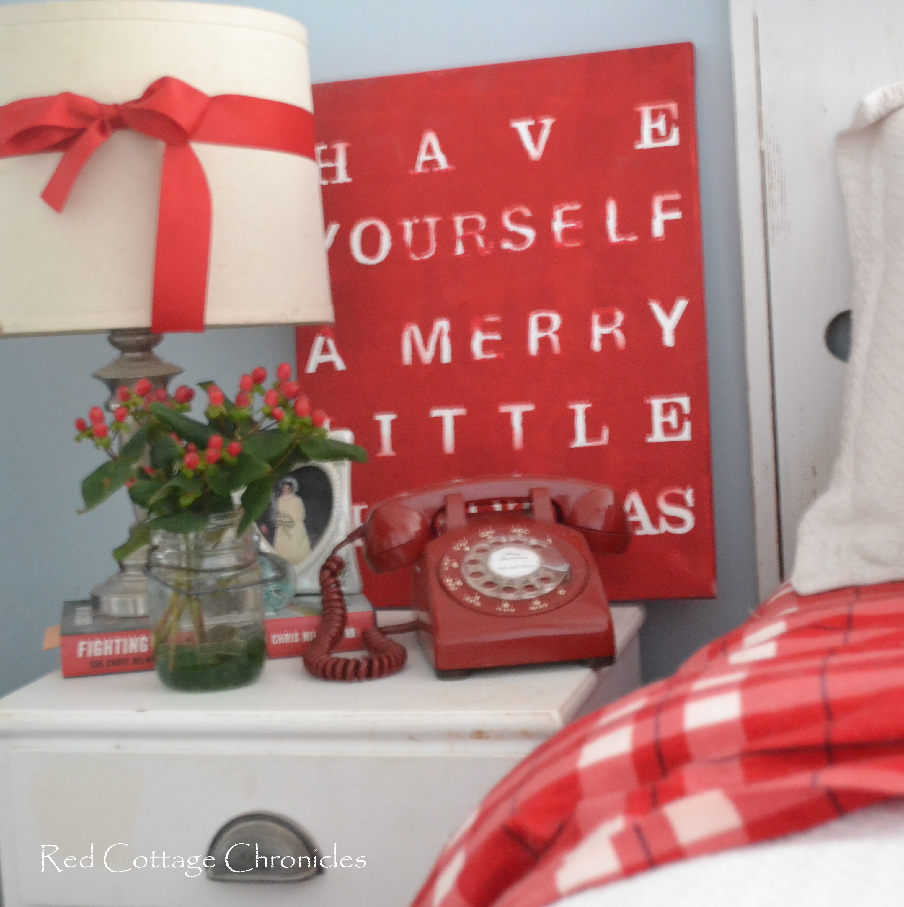 Our Christmas Bedroom Red Cottage Chronicles