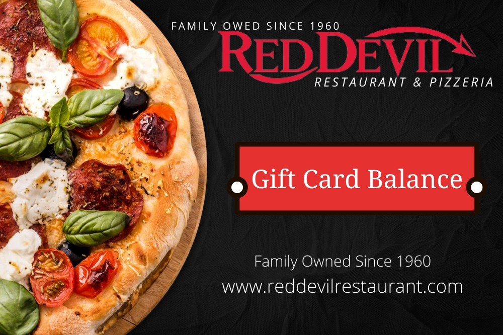 Check your Red Devil Gift Card Balance Red Devil Restaurant