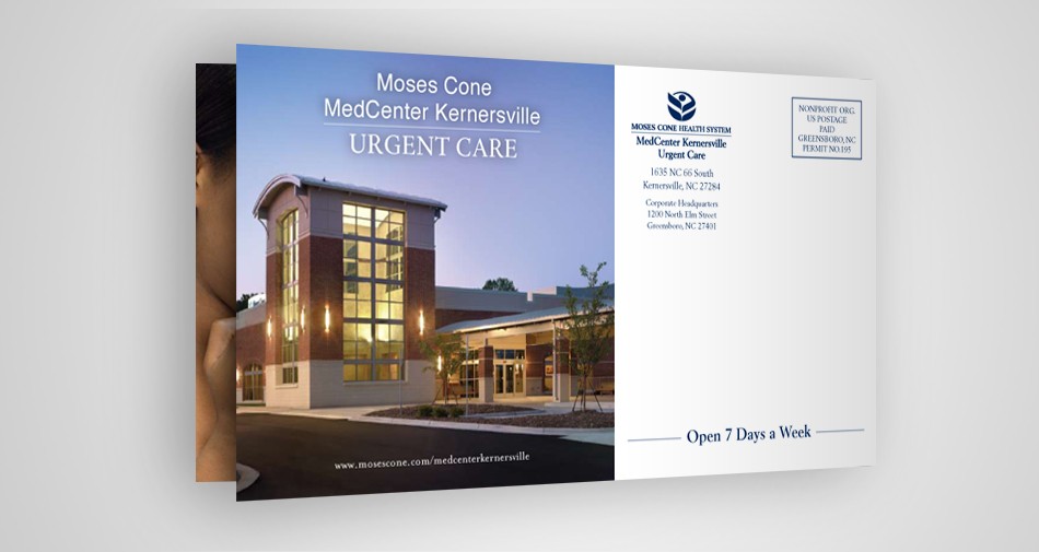 Urgent Care Direct Mail Healthcare Marketing in Greensboro