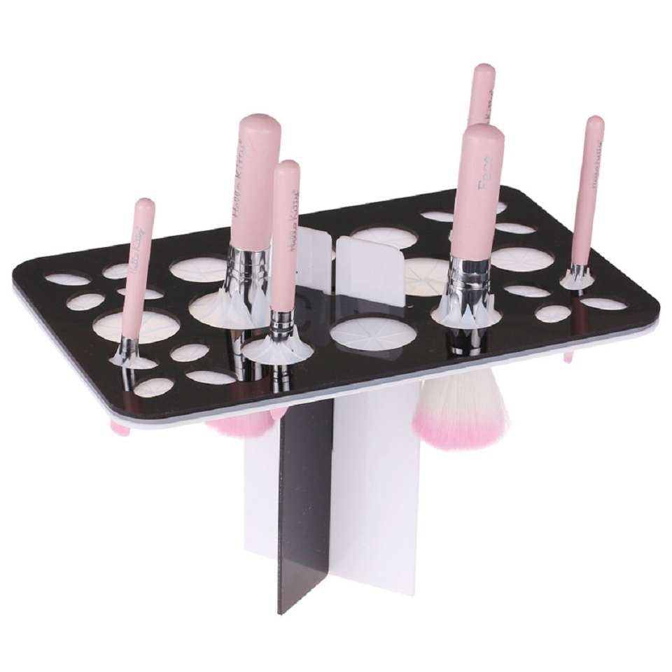 Acrylic Makeup Brush Drying Rack Redeem Source