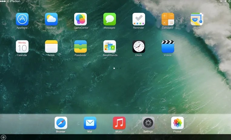 iPadian, un simulador de iOS 10 para Windows