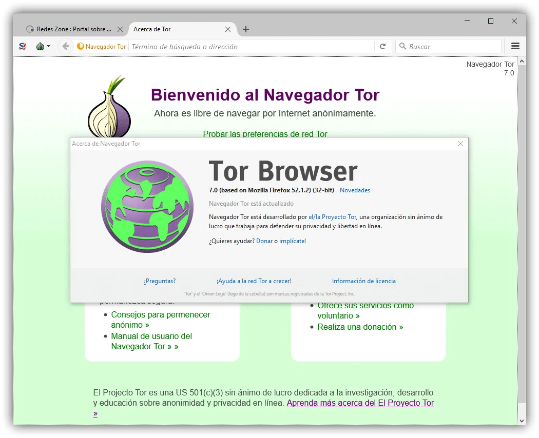 Tor Browser 7.0 disponible para una navegación aún más anónima