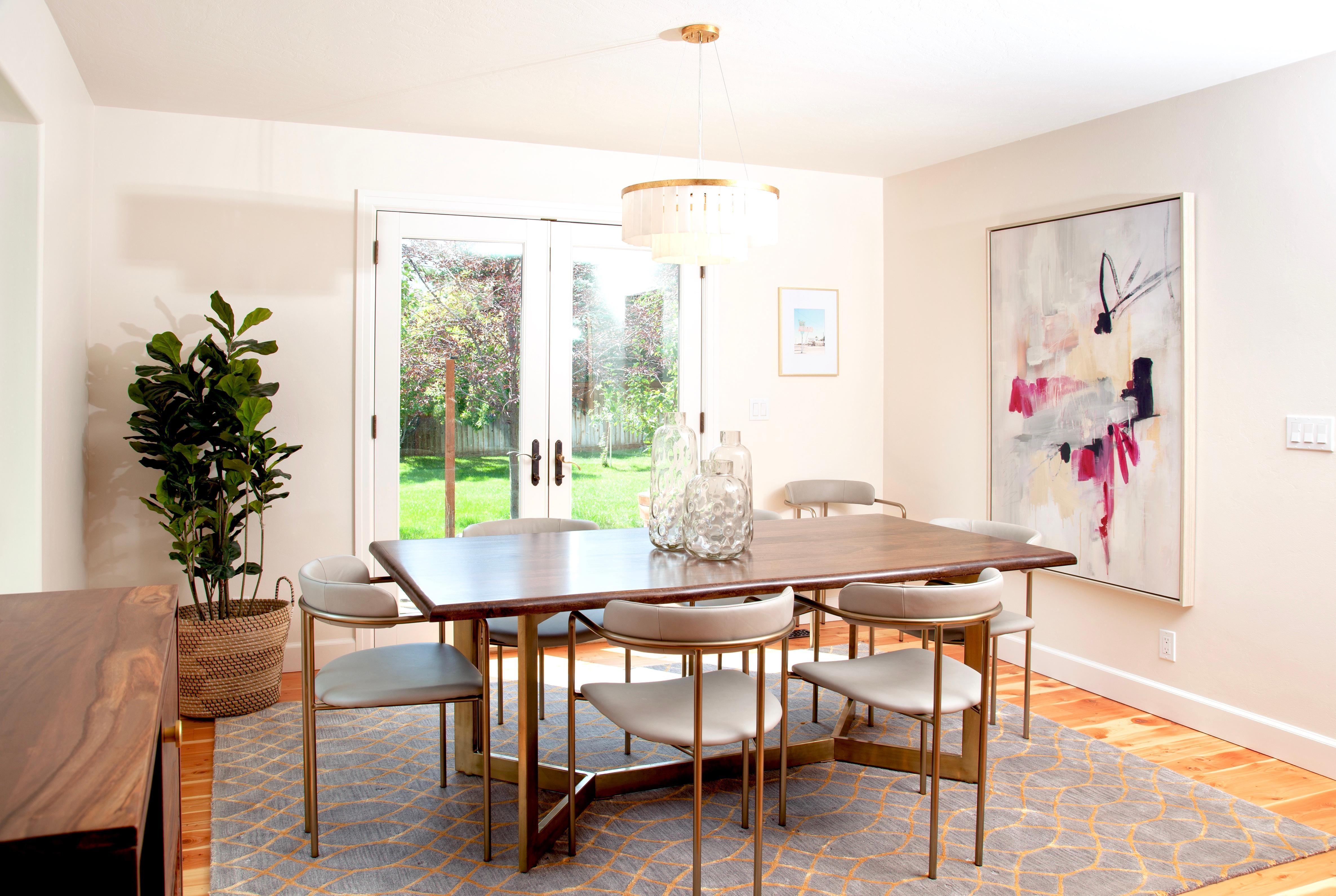 Northridge Living Room, Dining Room, Entryway Makeover Redeux Decor