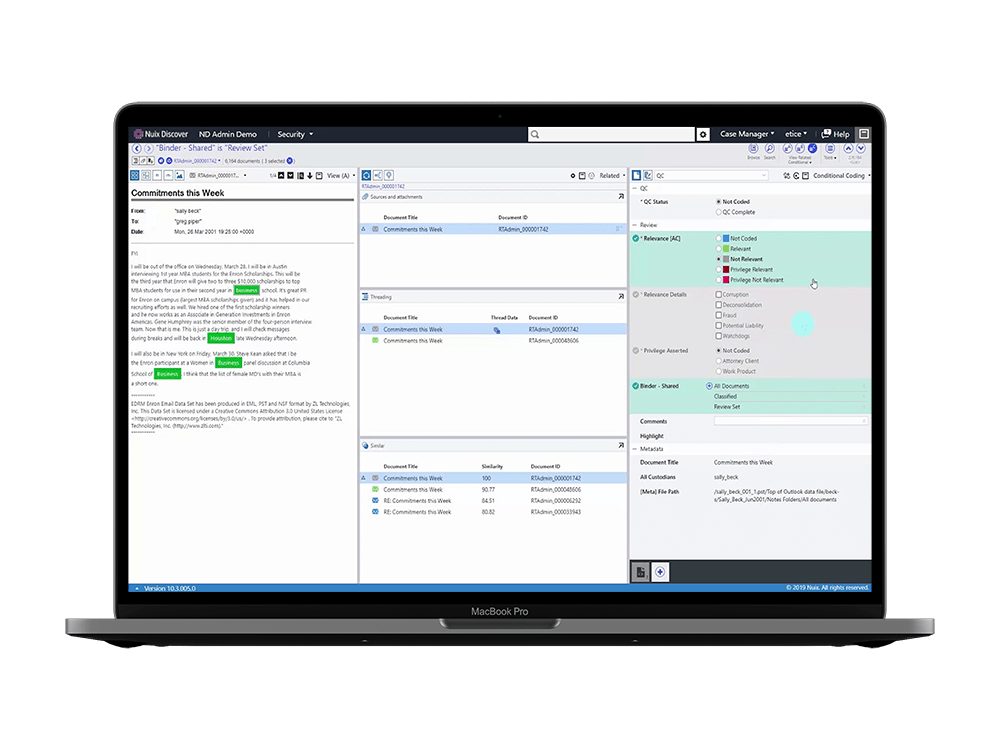 Nuix Discover REDEYE FORENSICS
