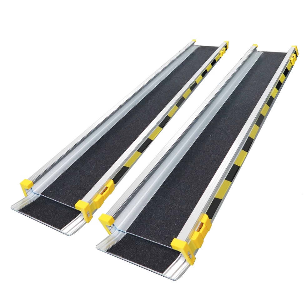 RAM70 ALUMINIUM RAMP ECONOMY TWO SECTION TELESCOPIC 180CM Redgumbrand