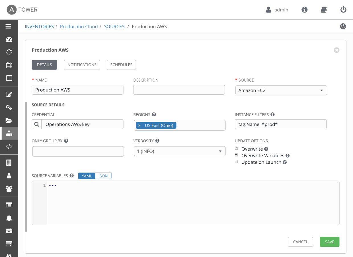 Red Hat Ansible Towerの機能紹介