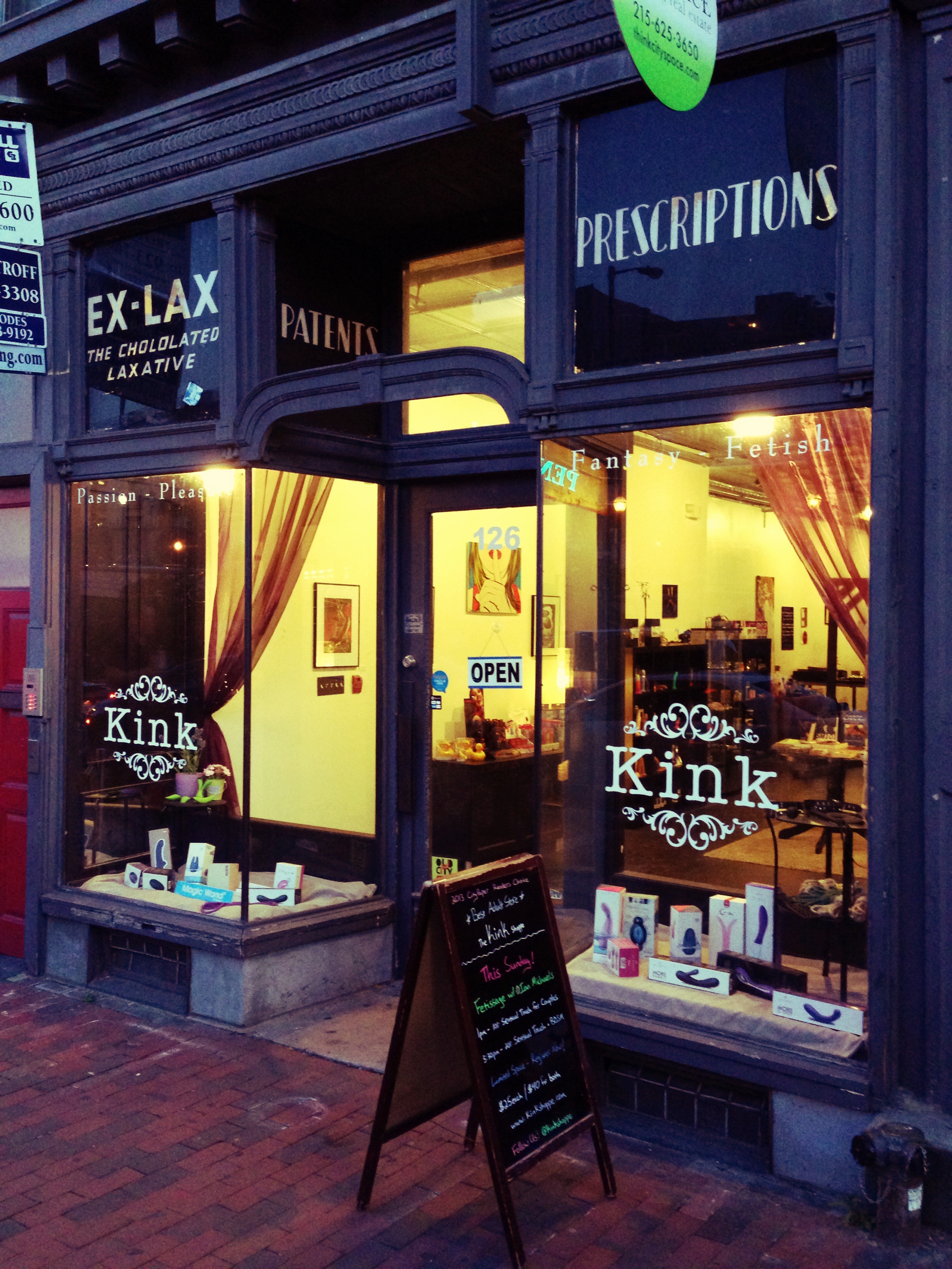 Kink Shoppe, Philadelphia, PA Superhero Sex Shop