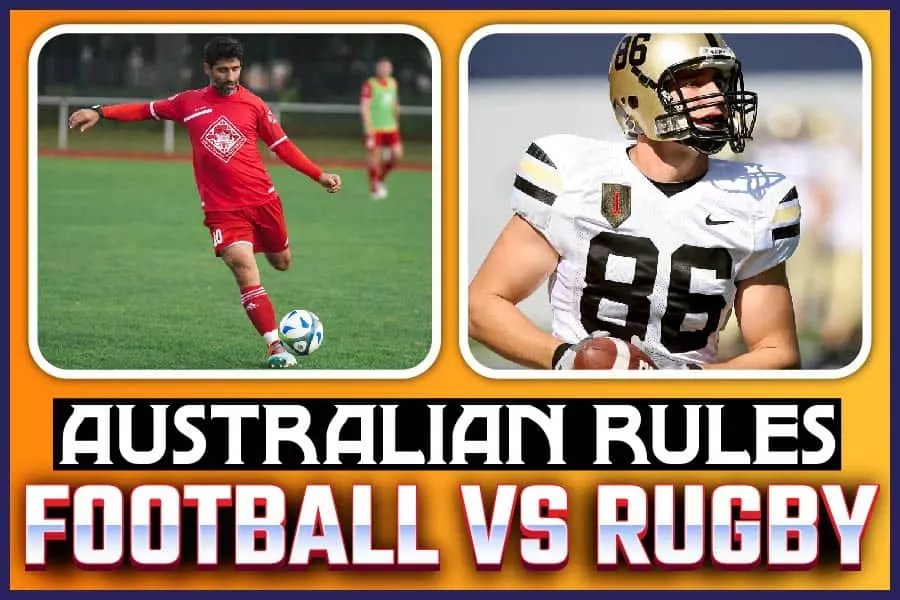 Australian Rules Football vs. Rugby Red Lasso