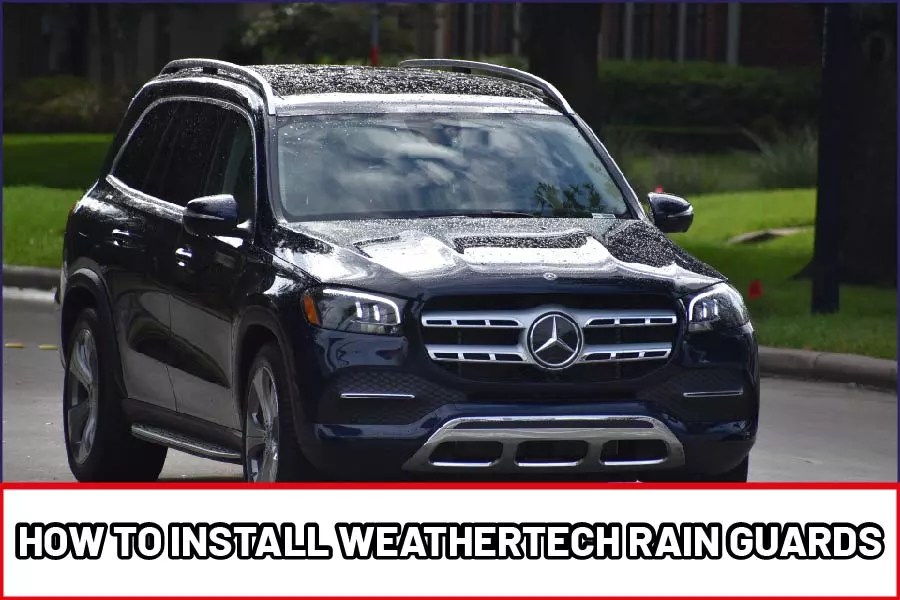 How To Install Weathertech Rain Guards StepByStep Guide Red Lasso