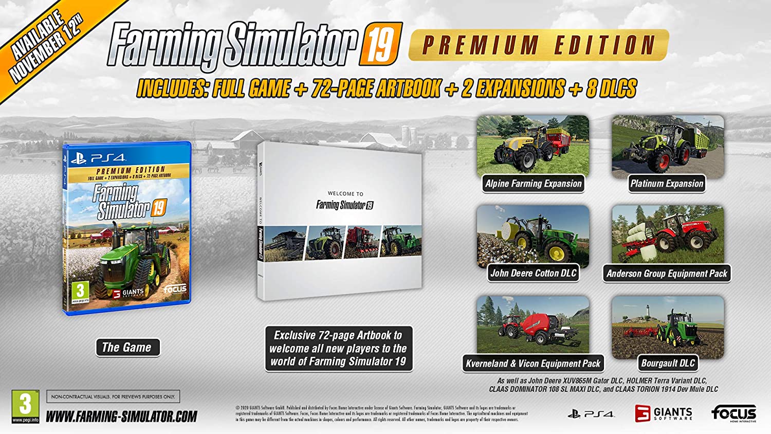 Farming Simulator 19 Premium Edition PS4
