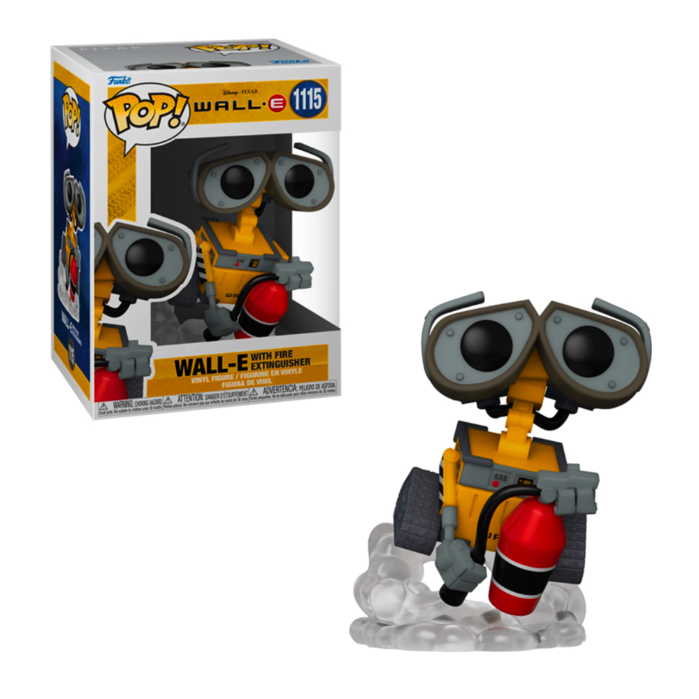 FUNKO POP! WallE with Fire Extinguisher 1115 Vinyl Figure