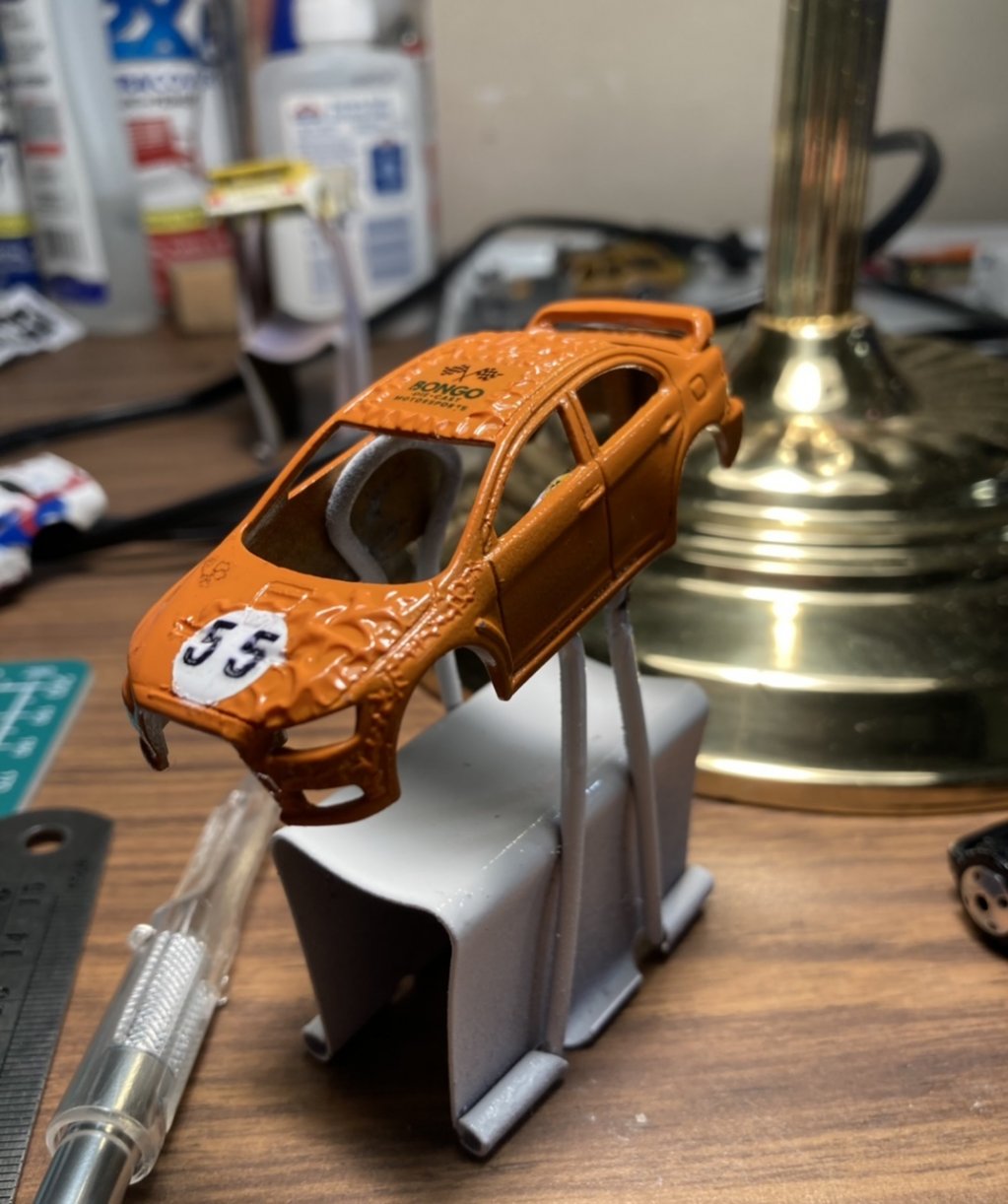 Clear coat peeling paint Help! Redline Derby Racing