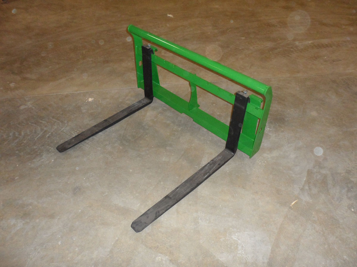 John Deere Compact Tractor Pallet Forks Redline Systems Inc