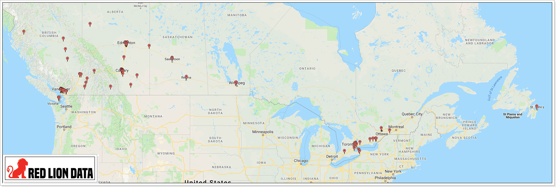 Denny's Red Lion Data