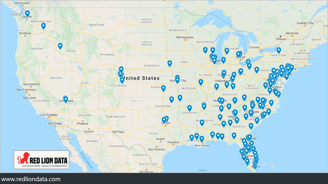 Bonefish Grill Red Lion Data
