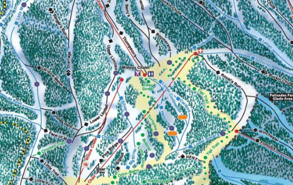 Red Lodge Ski Map Mountain Stats Red Lodge Mountain Red Lodge, MT
