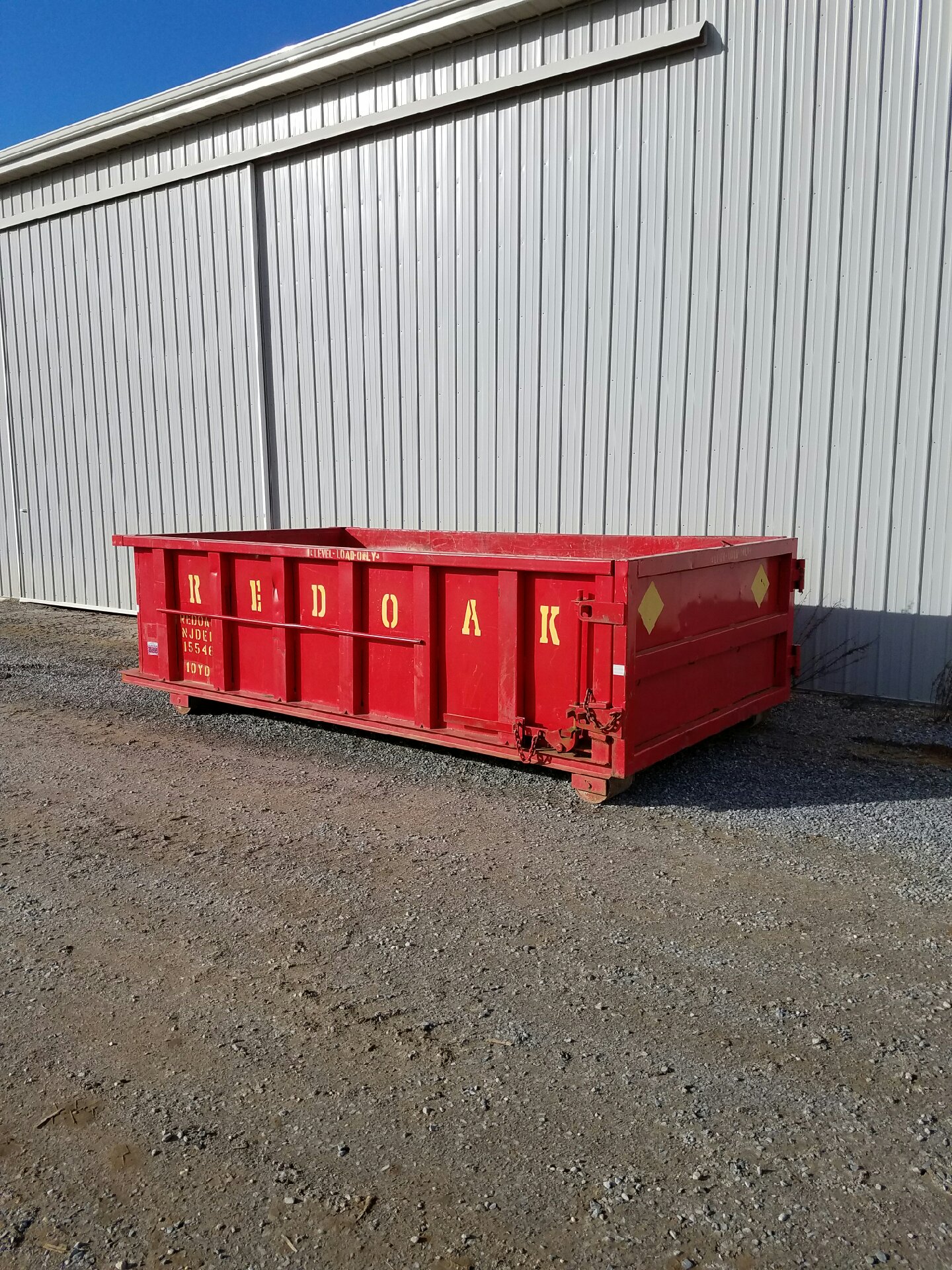 Dumpster Rentals 10 to 30 Yard Containers Red Oak Disposal Service