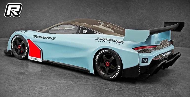 Bittydesign Seven65 body for Arrma 1/7th scale cars Red RC