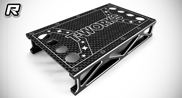 TWorks touring car stand V2 Red RC