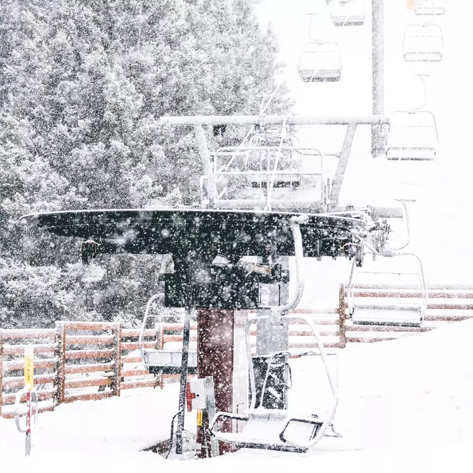 Winter in Red River New Mexico