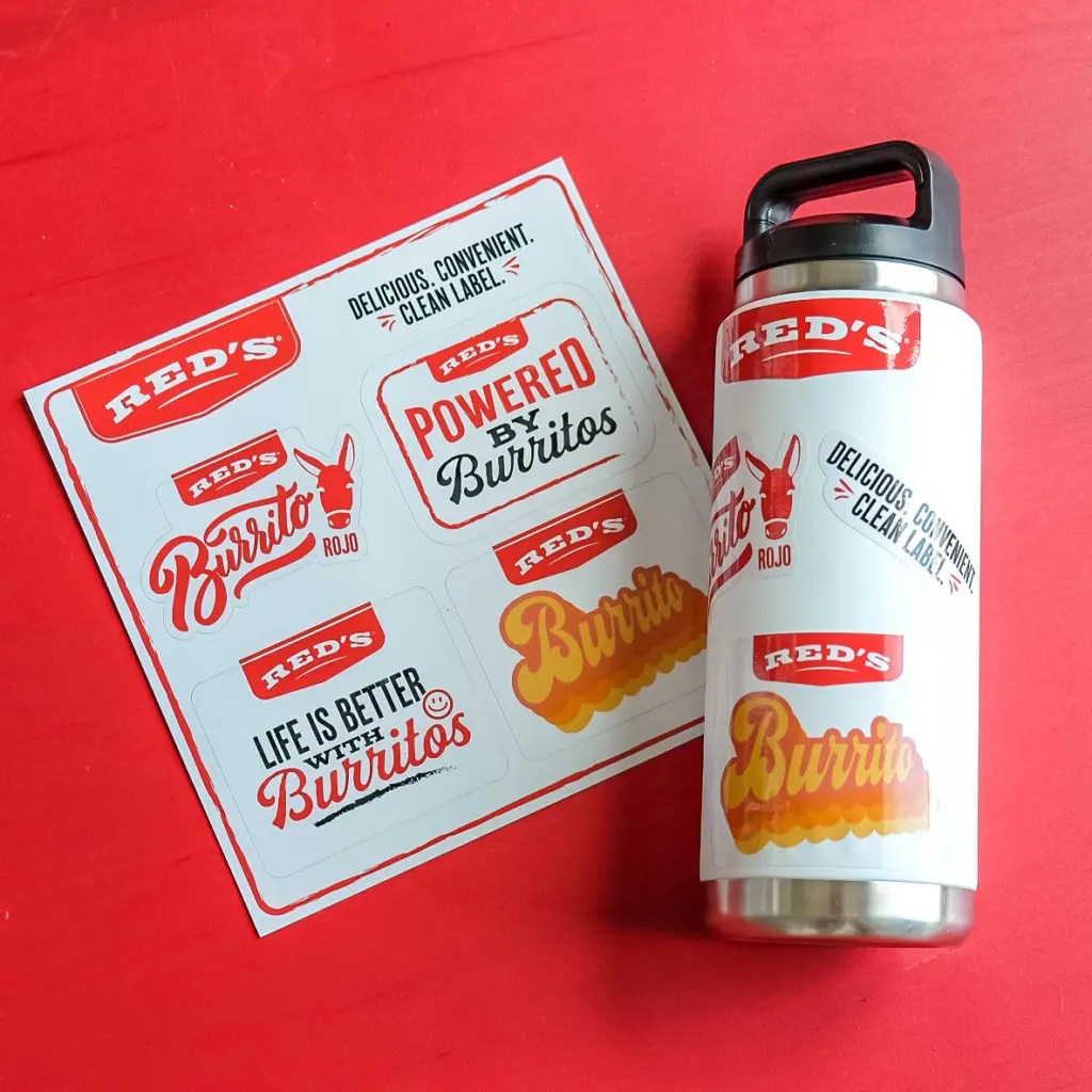 Red’s Sticker Pack Red's All Natural