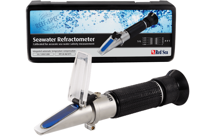Seawater Refractometer Red Sea Salinity test for marine aquariums