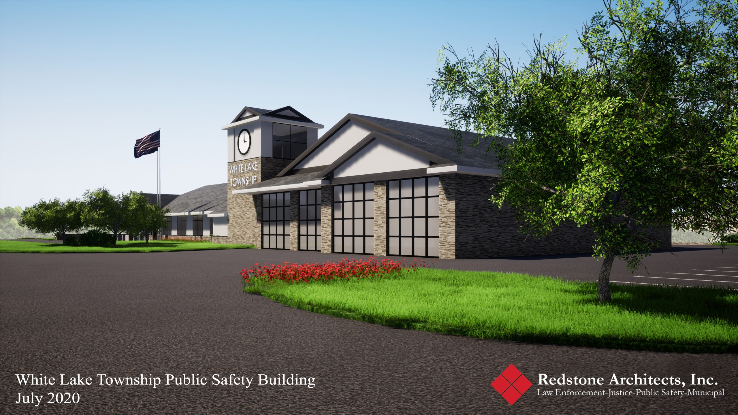White Lake Township, MI Public Safety Facility Redstone Architects Inc.