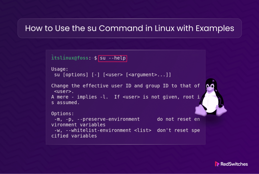 Learn To Use Su And Sudo Command In Linux Environments