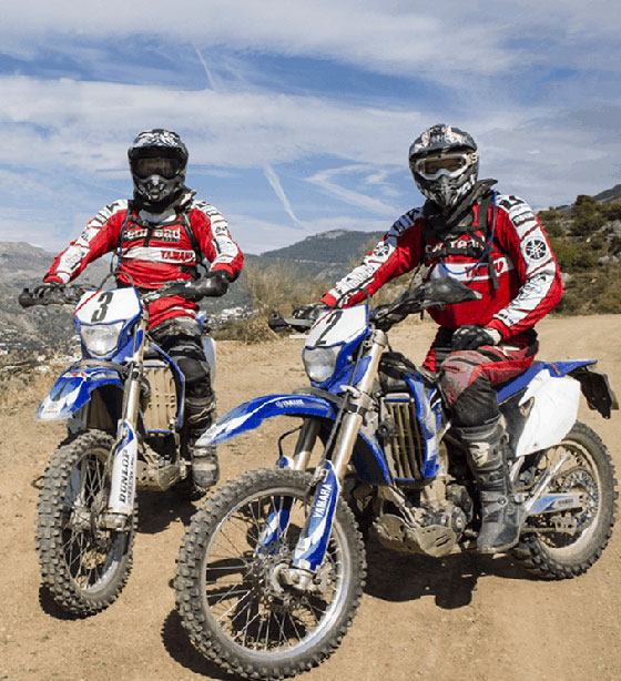 About off road motorcycle tours and trail riding in Spain