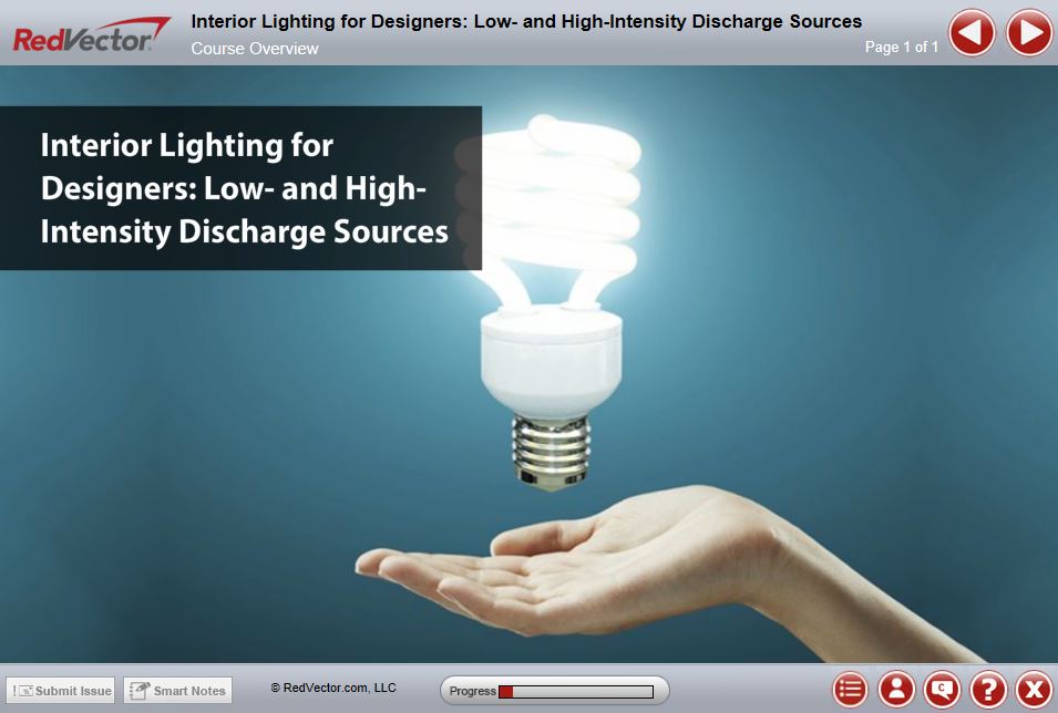 Interior Lighting for Designers Low and HighIntensity Discharge