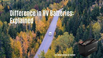 What Are the Differences in RV Batteries? - Redway Power™
