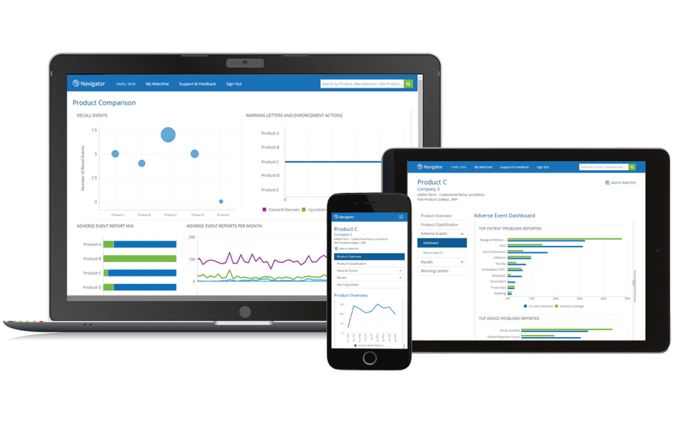 Reed Tech® Introduces Reed Tech Navigator™ for Medical Devices Lexis