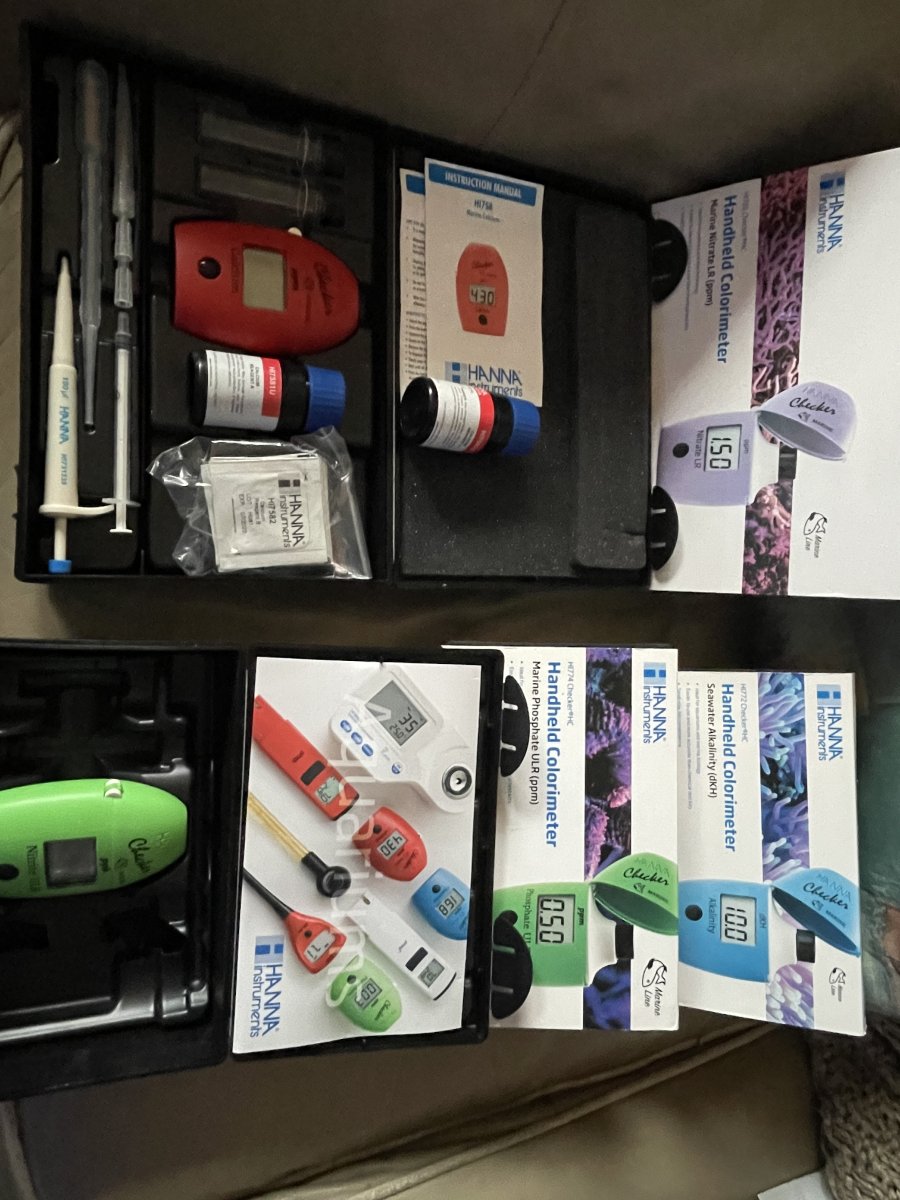 Wisconsin Testing Drygoods Hanna test Kit Bundle Many kits Plus