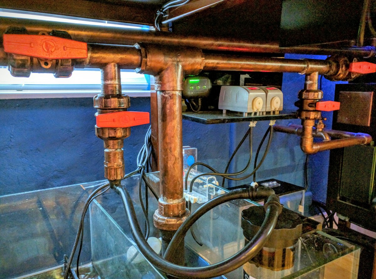 Show off your wiring/cable management Page 4 REEF2REEF Saltwater