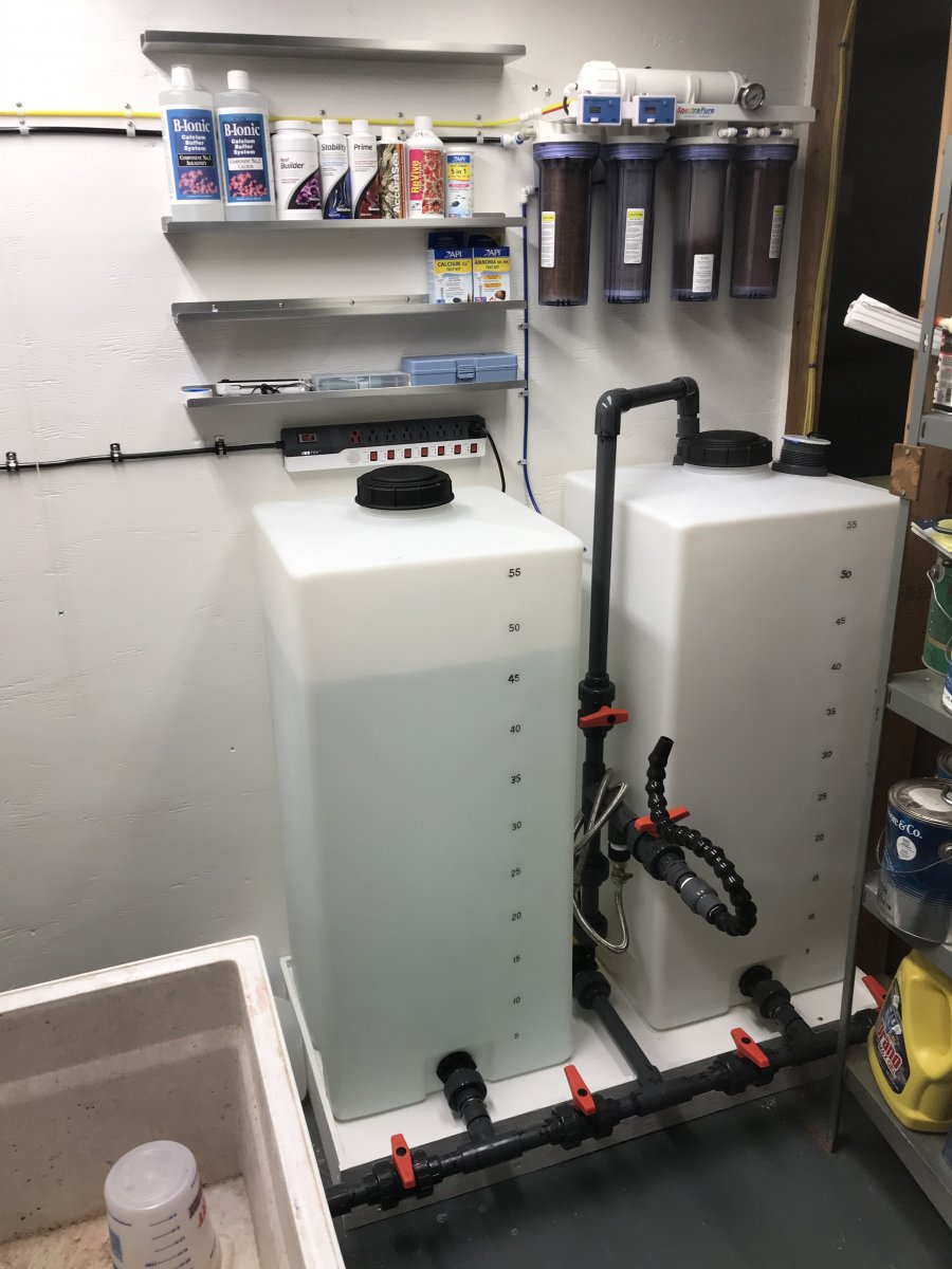 Need Mixing Station Tanks REEF2REEF Saltwater and Reef Aquarium Forum