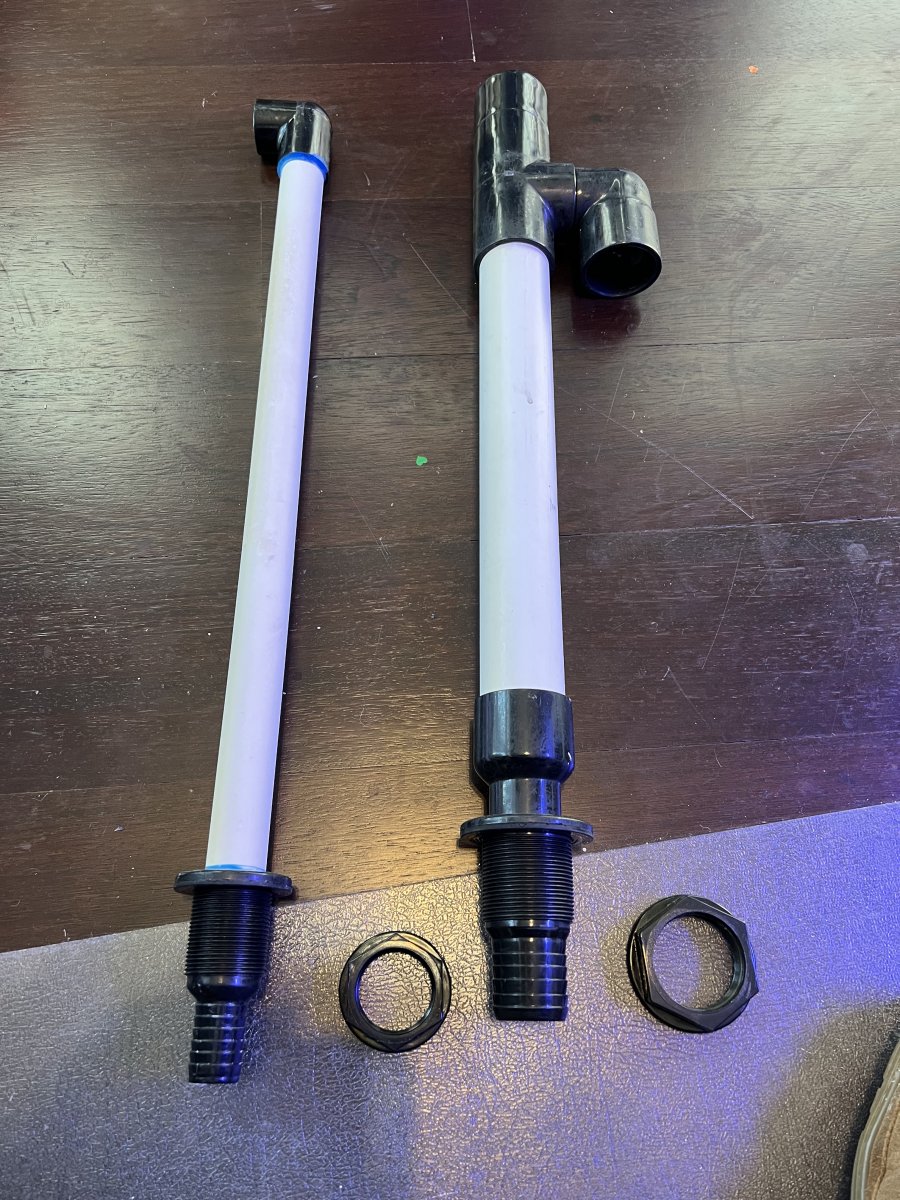 Bulkheads for overflow and return questions. REEF2REEF Saltwater and