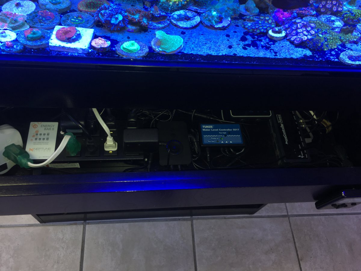 Show off your wiring/cable management Page 2 REEF2REEF Saltwater