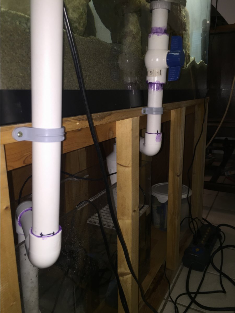Help!!! Pump too powerful for my sump/setup REEF2REEF Saltwater and