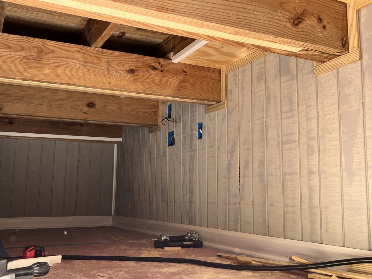 Let's build a trap door leading to a secret fish room under my porch