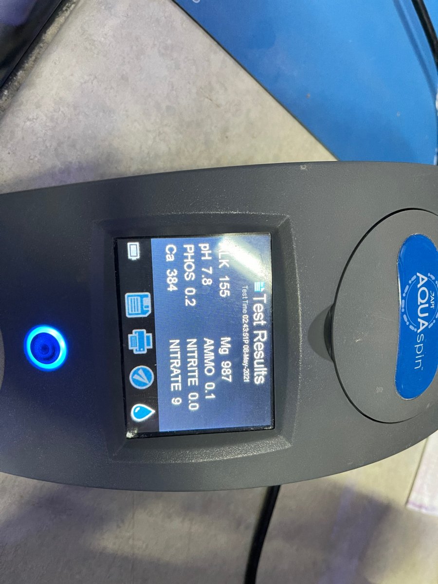 Magnesium Low REEF2REEF Saltwater and Reef Aquarium Forum