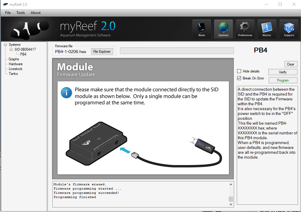 Reef Keeper Lite Help. where is the program button? | REEF2REEF