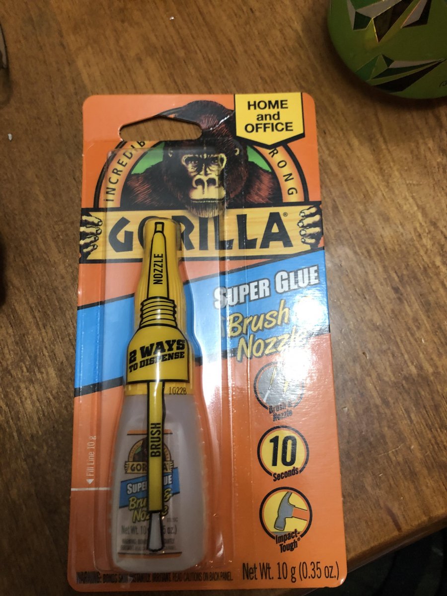 Gorilla super glue to glue down frags REEF2REEF Saltwater and Reef