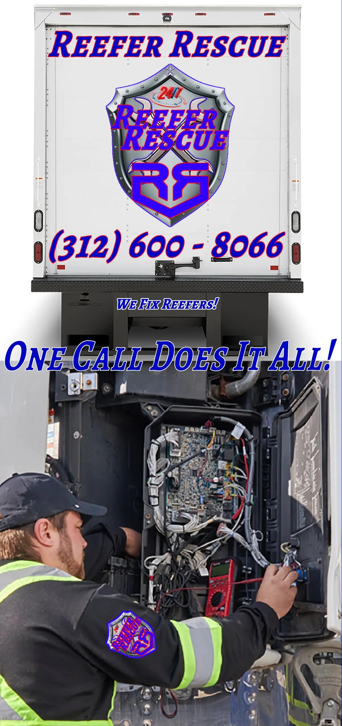 24/7 Reefer Repair Service in Chicagoland - Reefer Rescue
