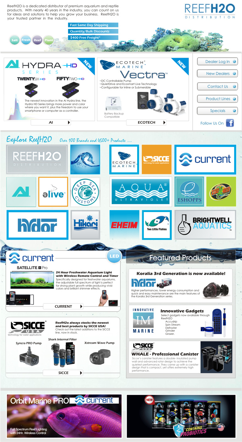 ReefH2O Wholesale Aquarium Supply