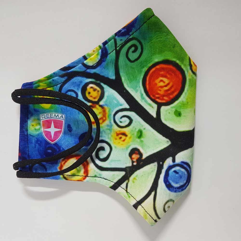 Colorful Face Mask Reema