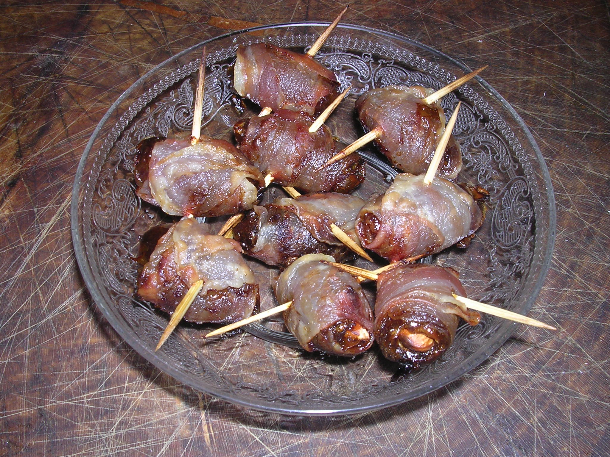 Reenie's Recipes PancettaWrapped Dates