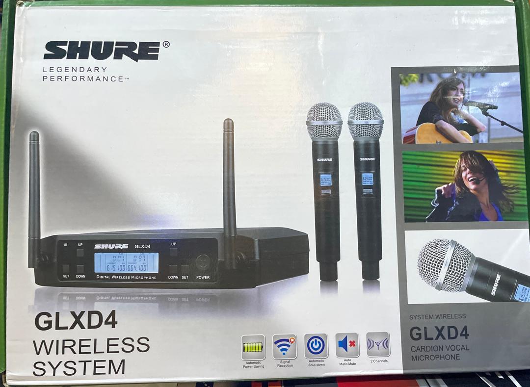 Shure GLXD4 wireless system – Reer Gears