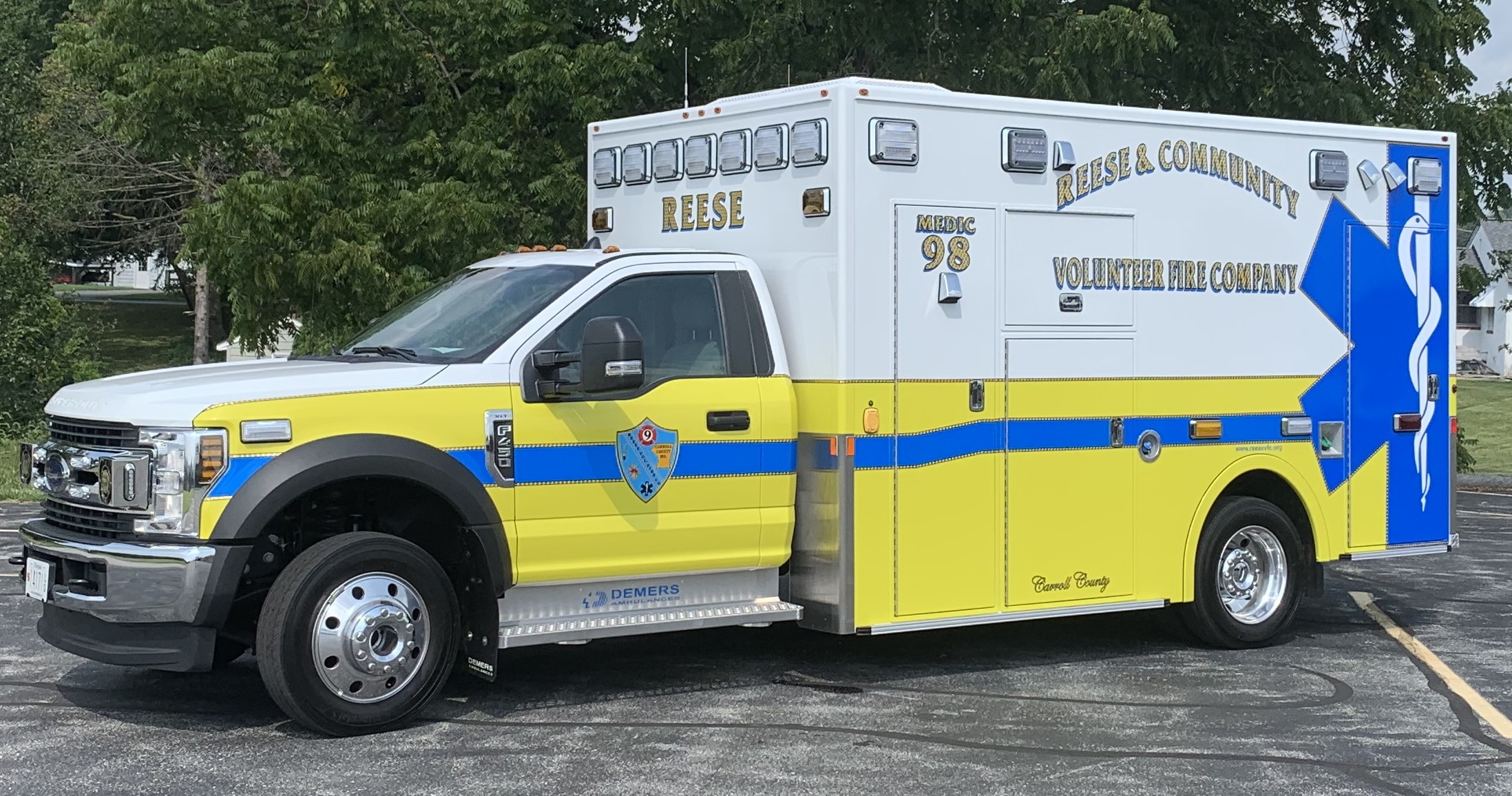 Reese & Community Volunteer Fire Compmany Carroll County, Maryland