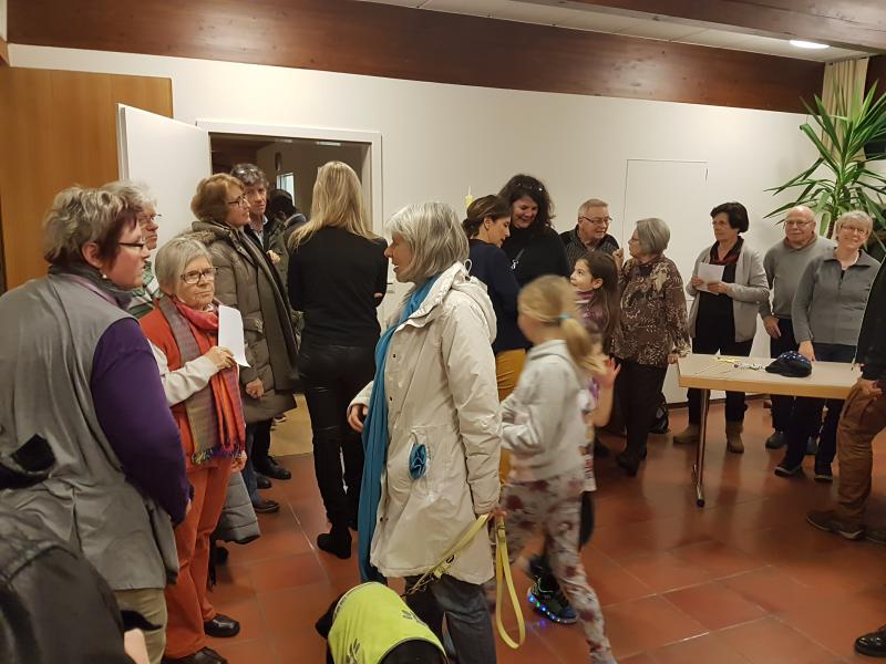 Adventsfenster im Kirchgemeindehaus Kaiseraugst, Reformierte