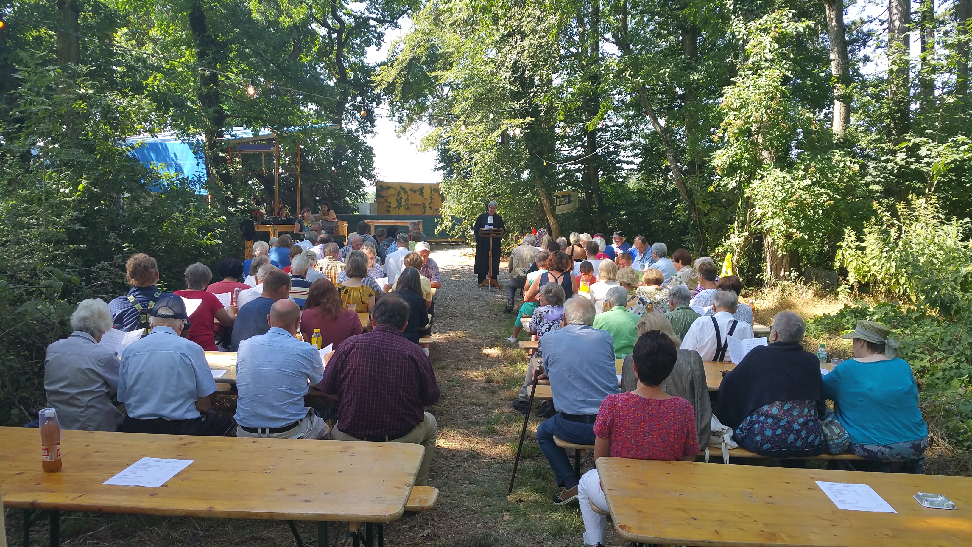 RegioGottesdienst zum (abgesagten) Waldfest, Kirchgemeinde Oberhallau